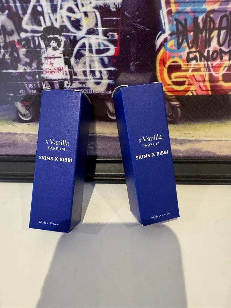 Skins x Bibbi x Vanilla Parfum - 2x 10ml, Sieraden, Tassen en Uiterlijk, Uiterlijk | Parfum, Ophalen of Verzenden, Nieuw