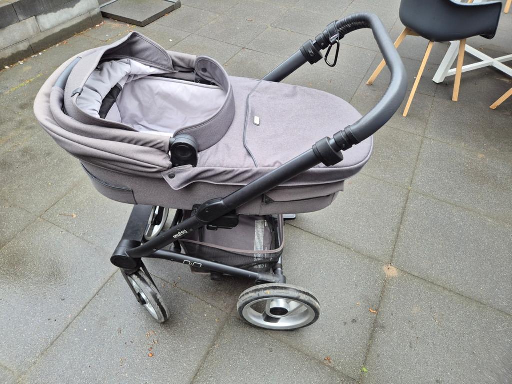 Mutsy Nio kinderwagen, Gebruikt, Mutsy, Verstelbare duwstang, Ophalen