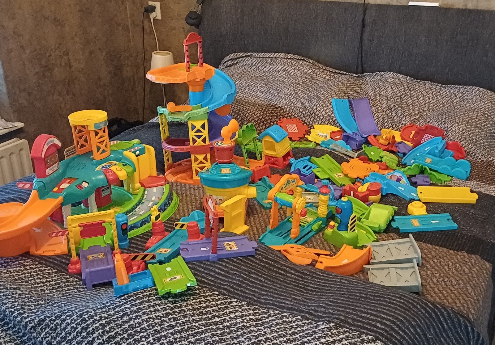Grote VTech Toet Toet Auto's en Zoef Zoef Dieren speelset, Ophalen of Verzenden, Gebruikt, Jongen of Meisje