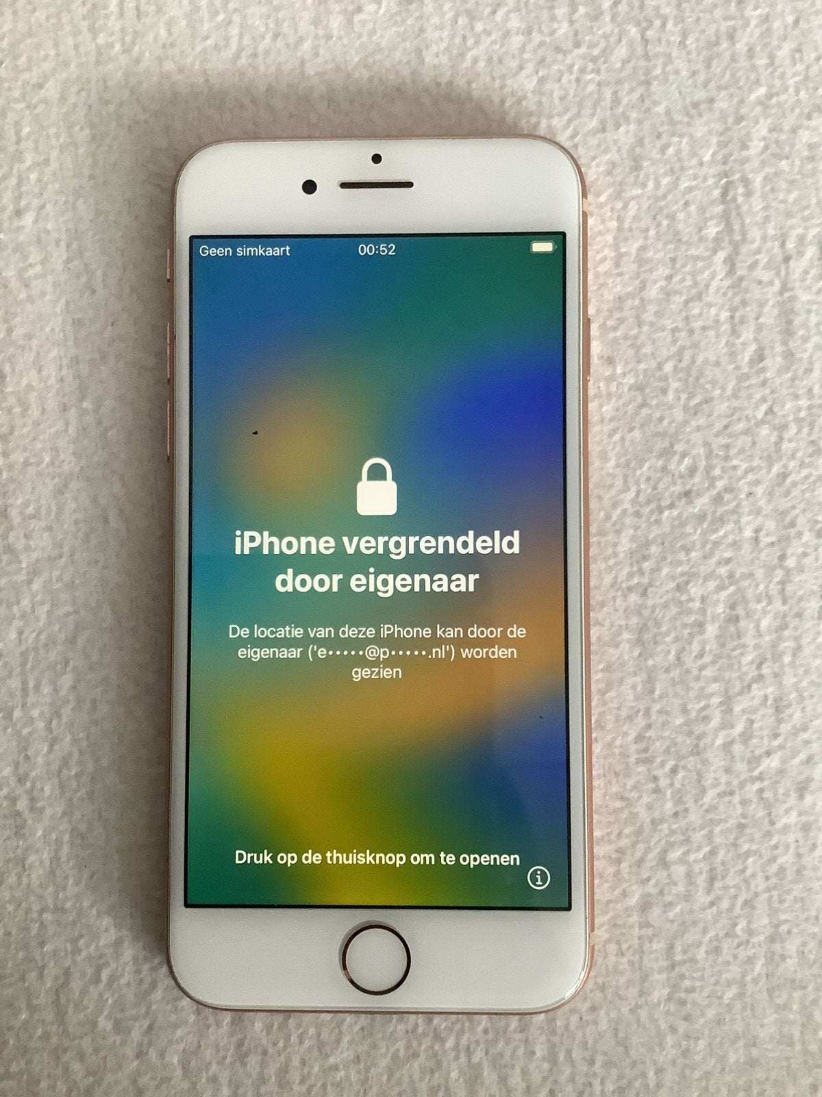 apple iphone 8 met icloud lock, lock, Ophalen, Zo goed als nieuw, Zonder abonnement, IPhone 8