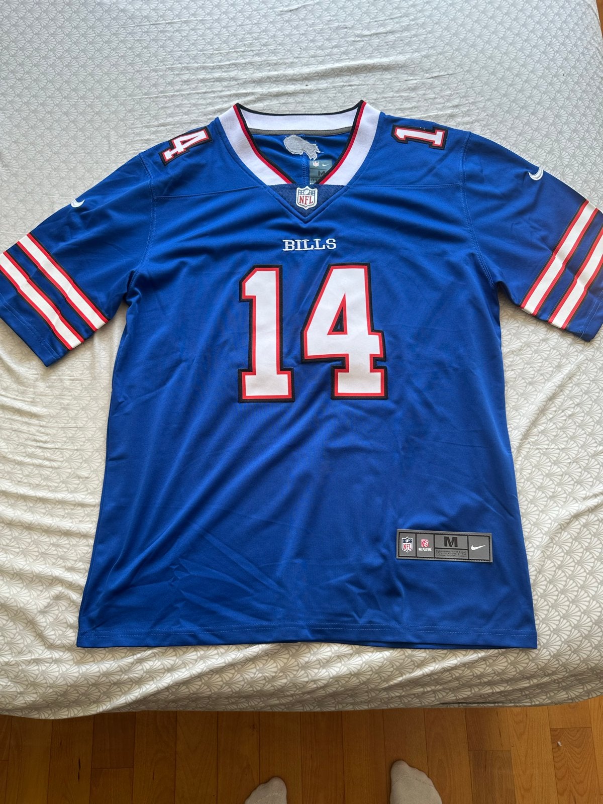NFL Buffalo Bills Diggs #14 Nike Thuisshirt Maat M, Ophalen of Verzenden, Zo goed als nieuw, Algemeen, Maat 48/50 (M)