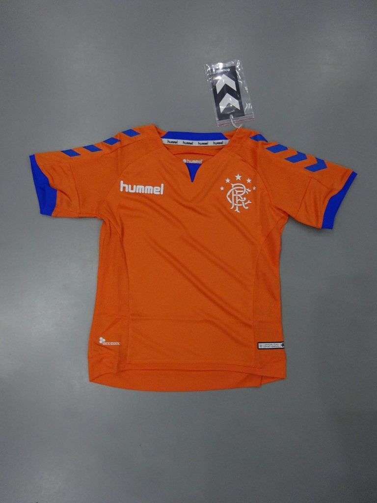 Voetbalshirt Rangers FC 3rd 2018 - 2019 Maat 116, Jongen of Meisje, Ophalen of Verzenden, Hummel, Nieuw