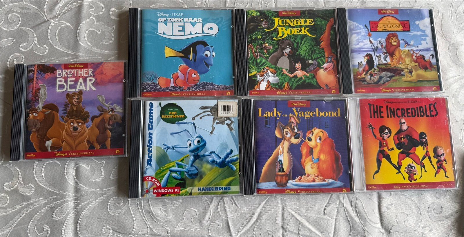 Disney CD-ROM collectie: Jungle Boek, Nemo, Brother Bear, In, Cd's en Dvd's, Gebruikt, Overige typen, Ophalen of Verzenden, 3 tot 5 jaar