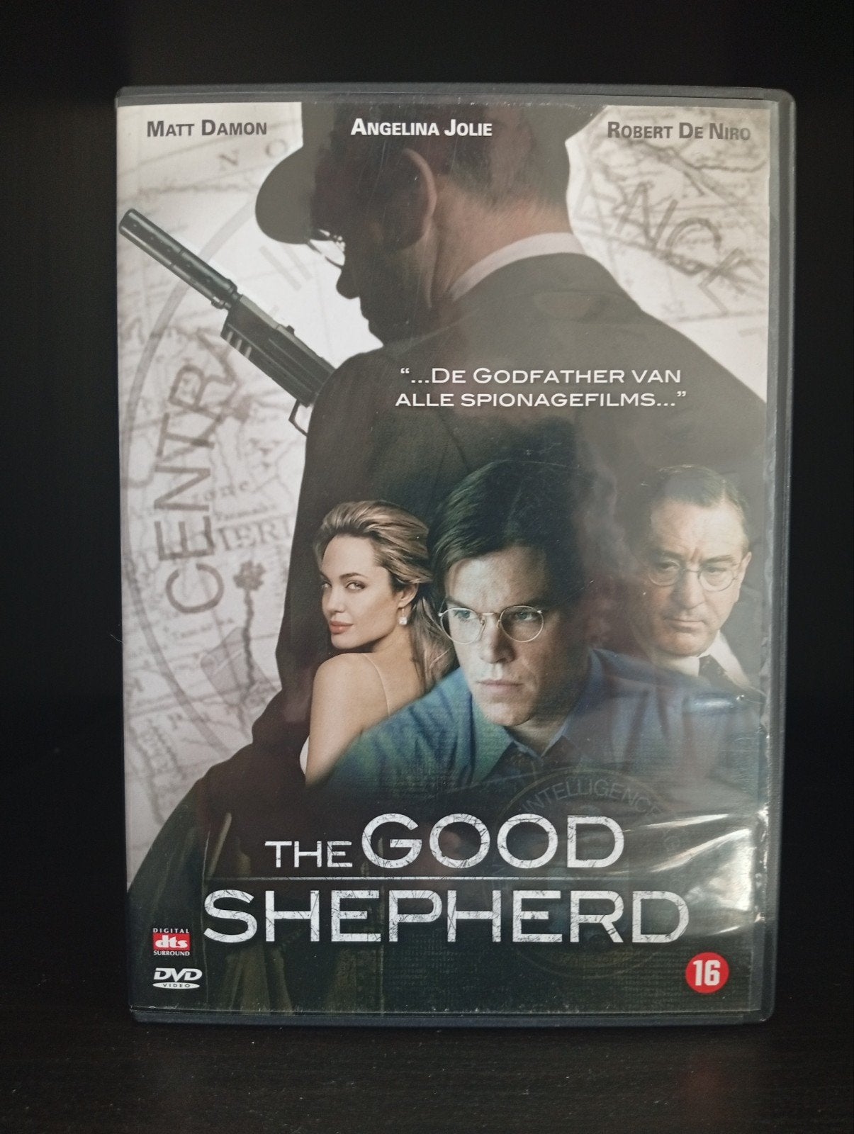 The Good Shepherd DVD - Matt Damon, Angelina Jolie, Vanaf 16 jaar, Nederlands, Actiethriller, Gebruikt