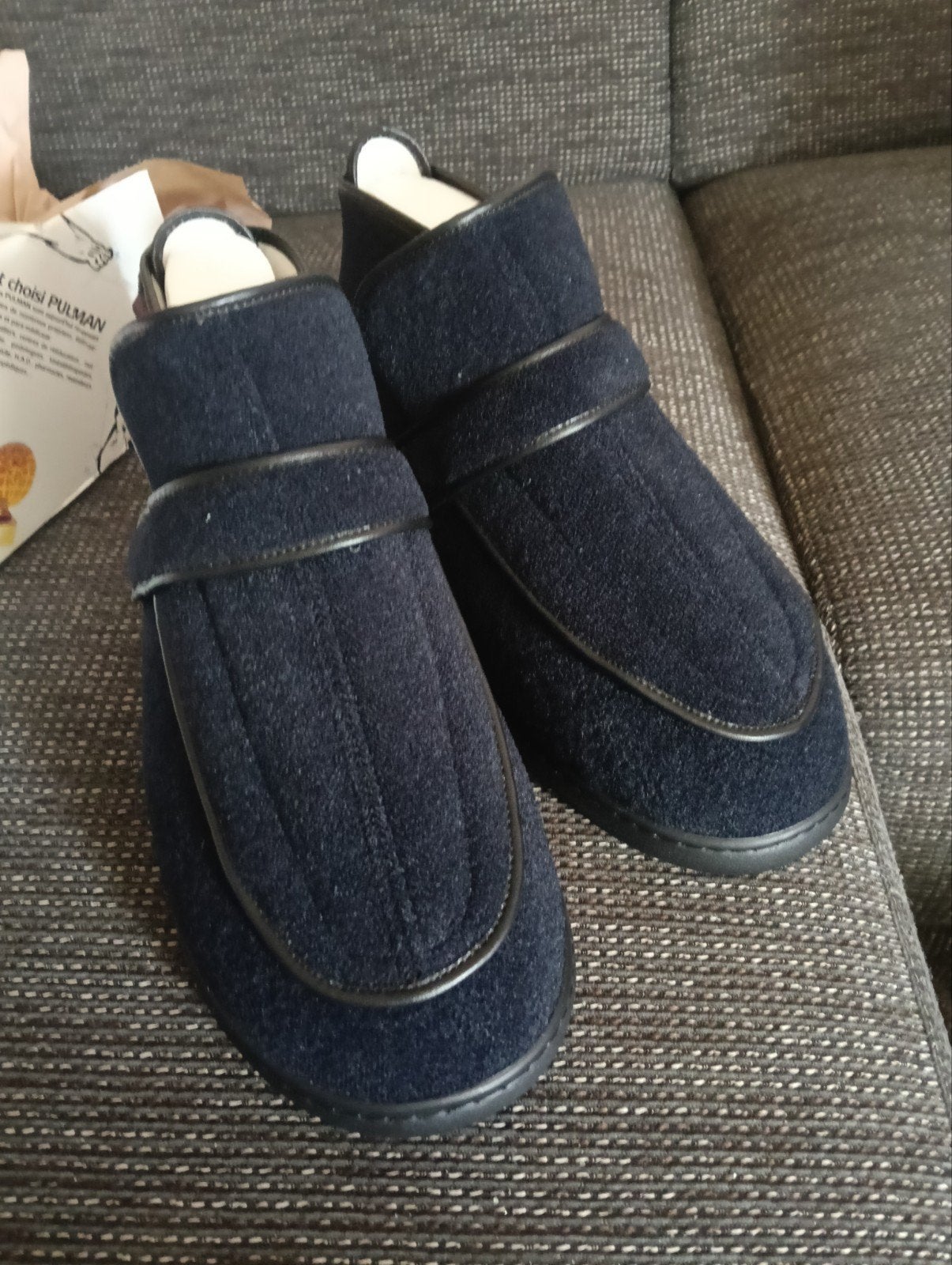 Pulman Confort Xtra Pantoffels nieuwe - Maat 42 - Blauw, Ophalen of Verzenden