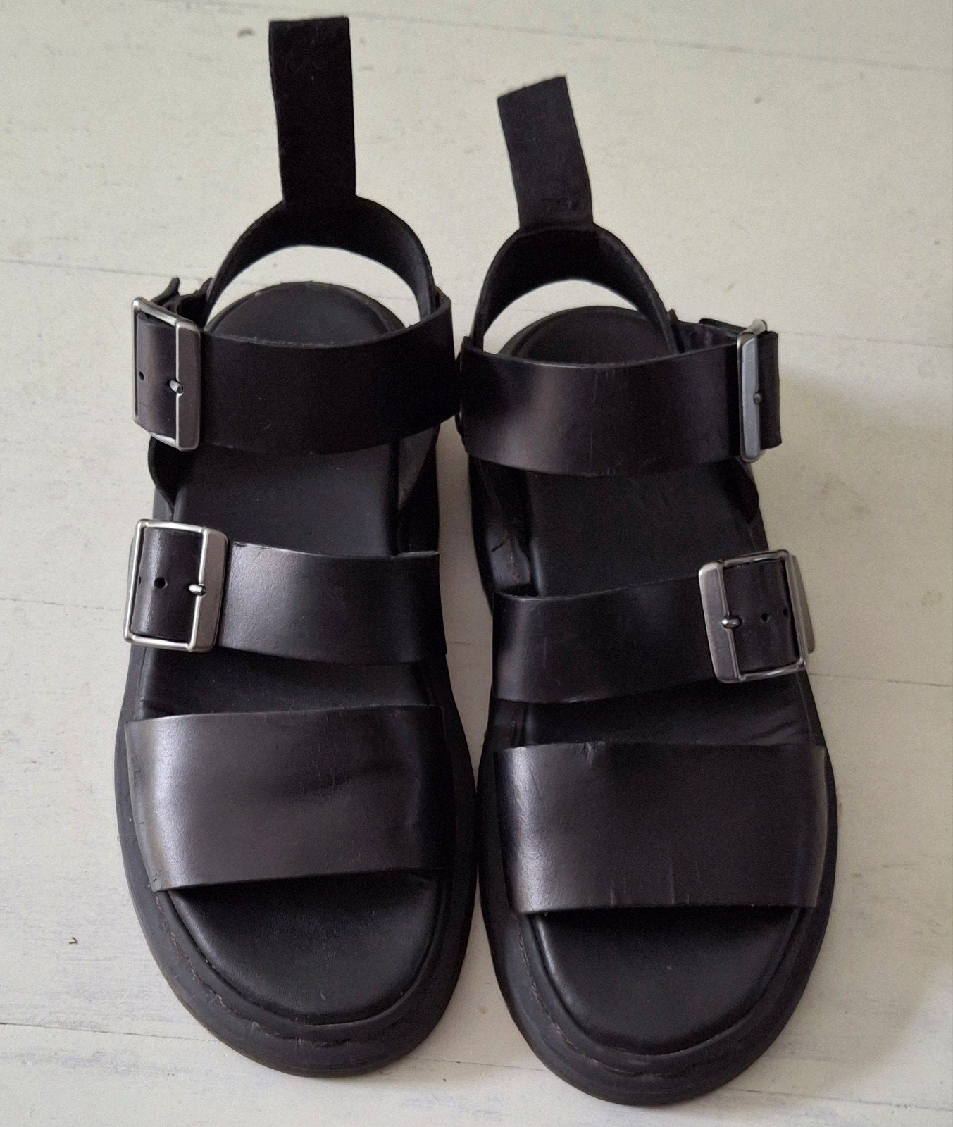 Dr Martens sandalen Gryphon black 38, Zwart, Sandalen of Muiltjes, Ophalen of Verzenden, Dr. Martens