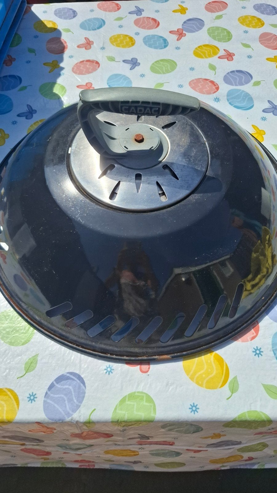 Cadac Skottelbraai BBQ rooster, deksel en warmteverdeler, Ophalen of Verzenden, Gebruikt, Cadac
