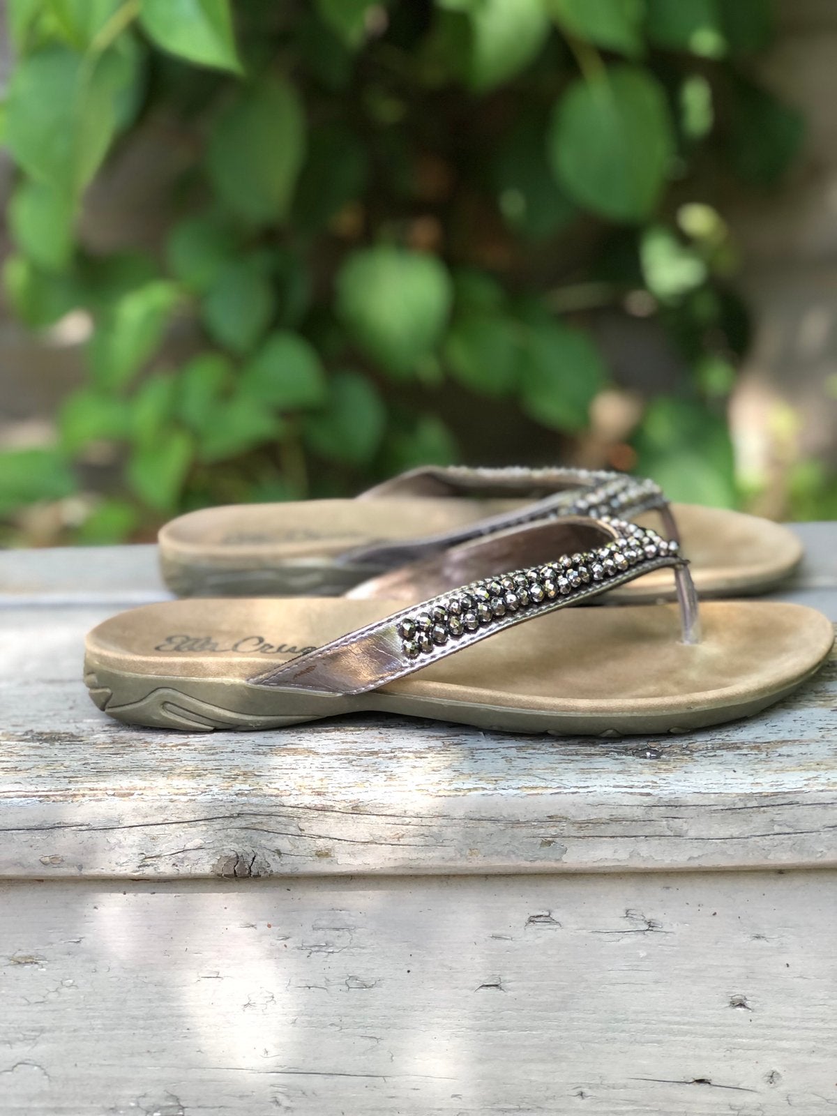 Ella Cruz strass teenslipper maat 39, Slippers, Overige kleuren, Ophalen of Verzenden, Zo goed als nieuw