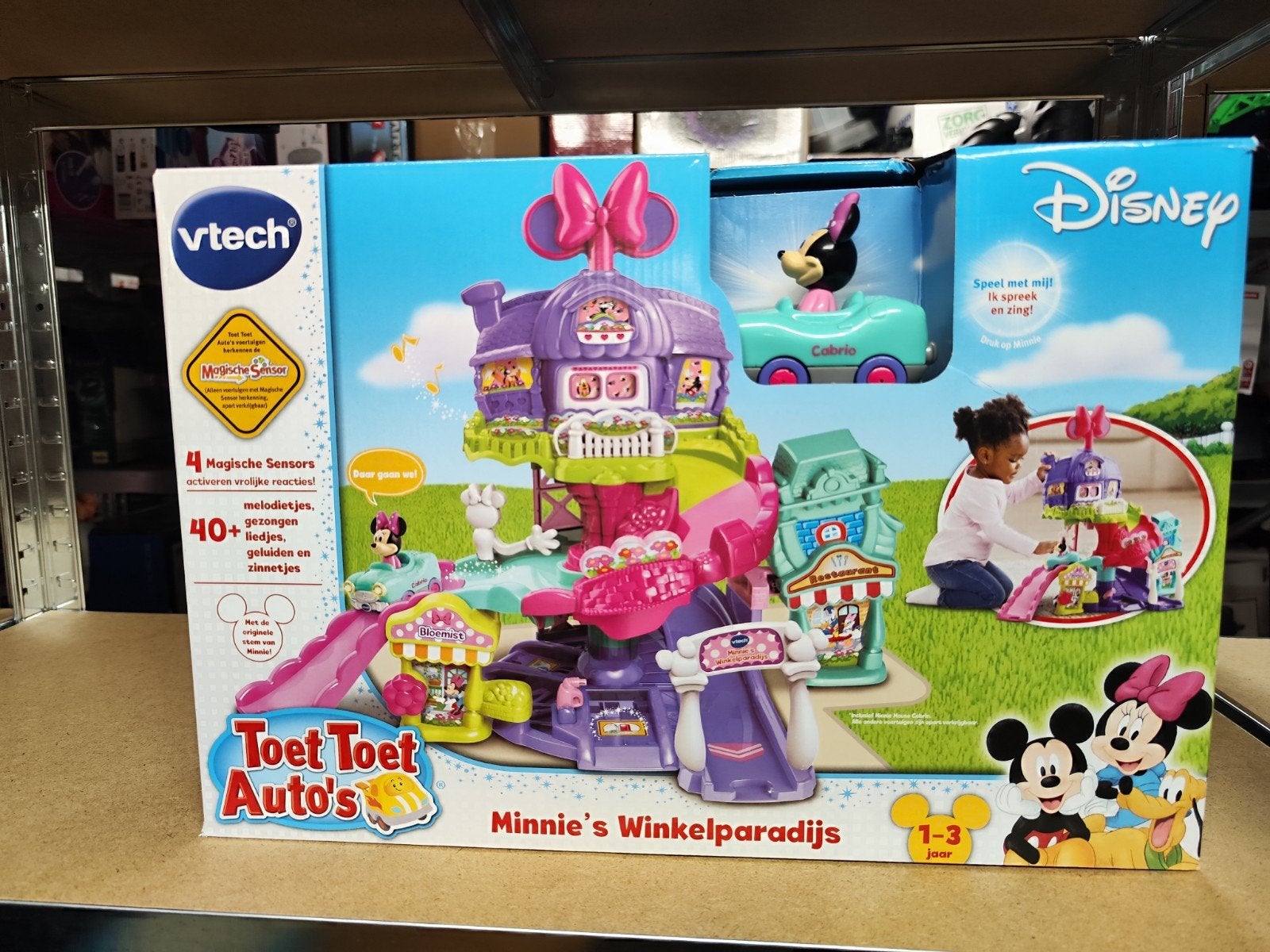 VTech Toet Toet Auto's Minnie's Winkelparadijs Disney, Kinderen en Baby's, Speelgoed | Vtech, Ophalen of Verzenden, Nieuw