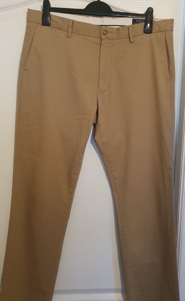 Ralph Lauren chino broek 36/32, Beige, Maat 56/58 (XL), Ophalen of Verzenden, Polo Ralph Lauren