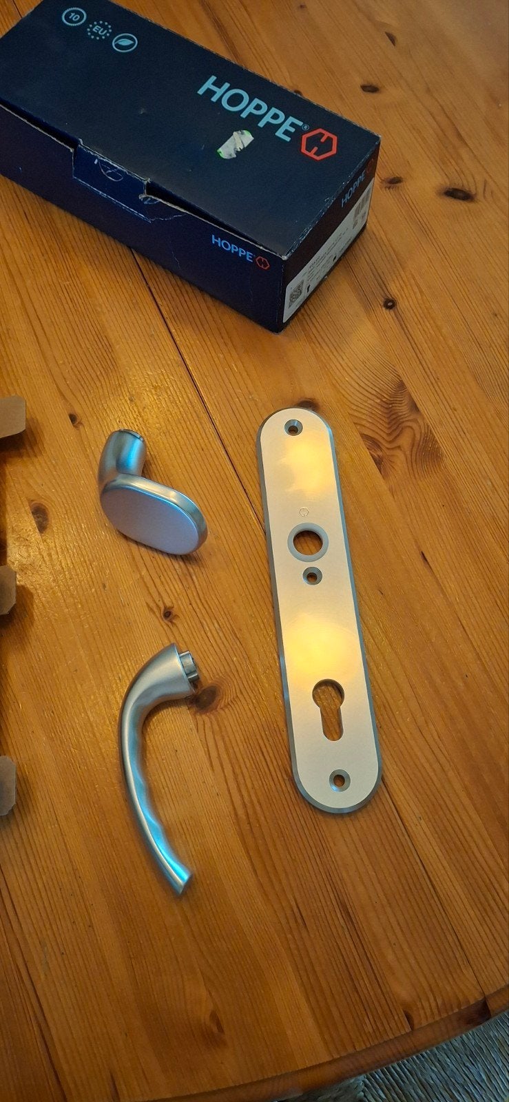 Hoppe 1710 Wisselgarnituur, Ophalen, Nieuw, Overige materialen, Klink of Kruk
