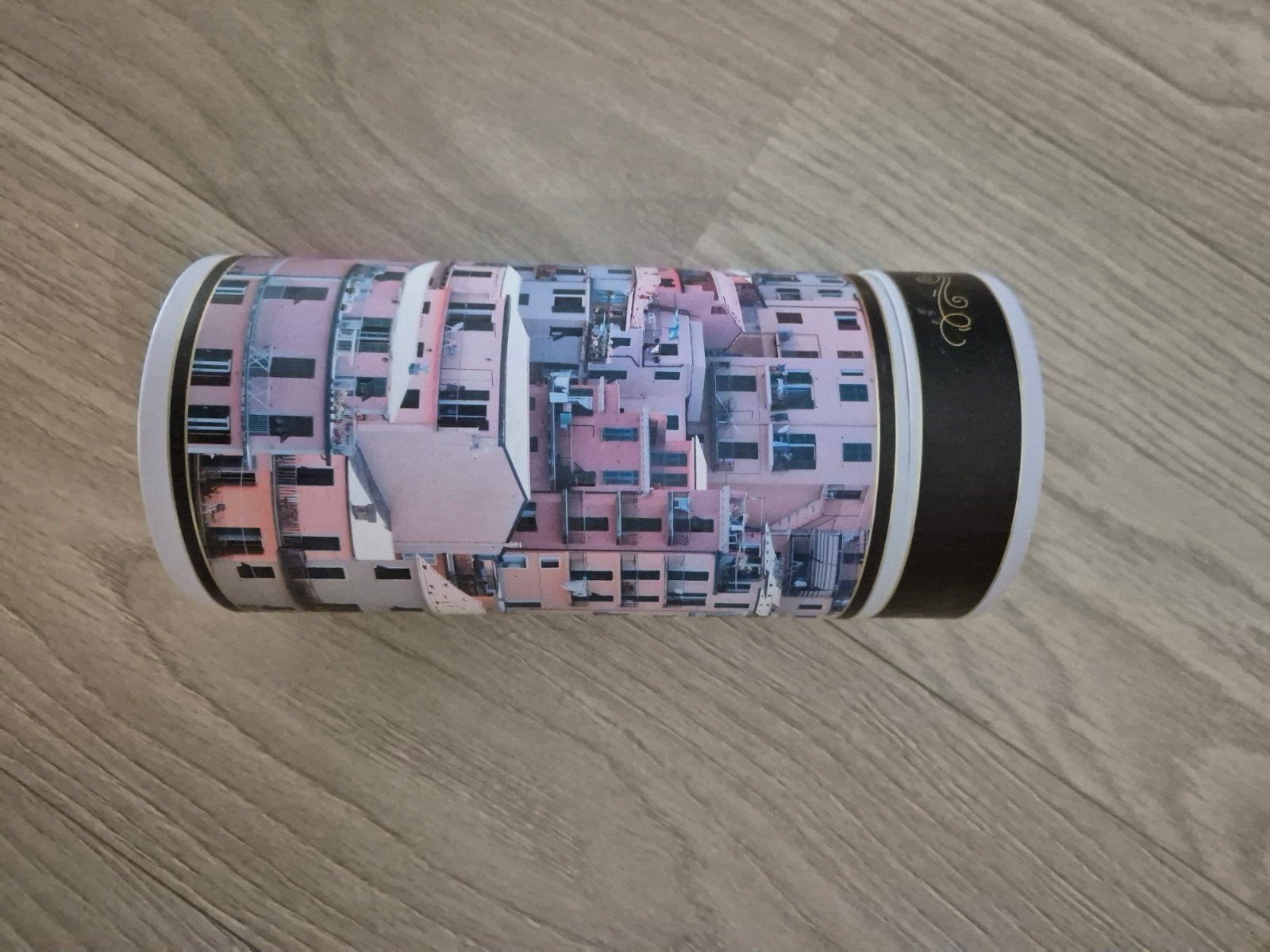 Puzzel in koker - Huizen (200 stukjes), Ophalen, Minder dan 500 stukjes, Nieuw, Legpuzzel