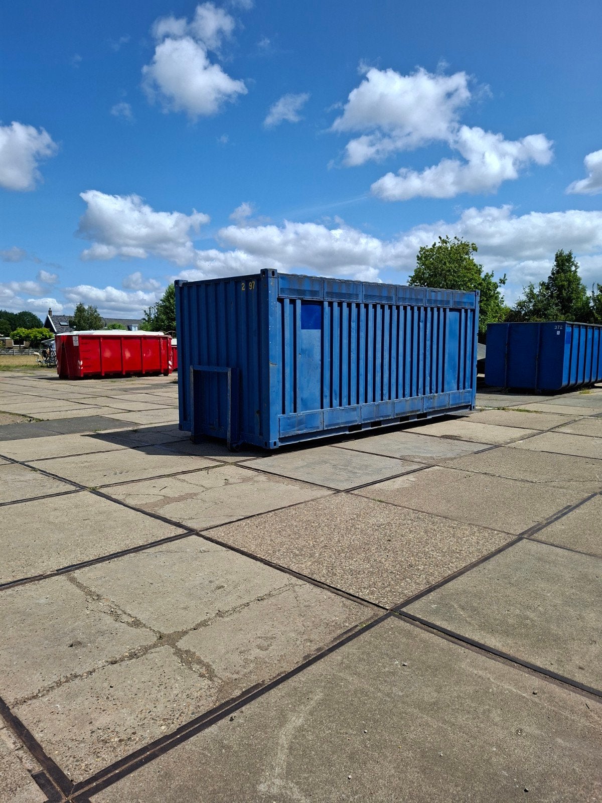 Kabelsysteem container zeecontainer nch 20ft afzetcontainer, Ophalen, Nieuw, Overige merken
