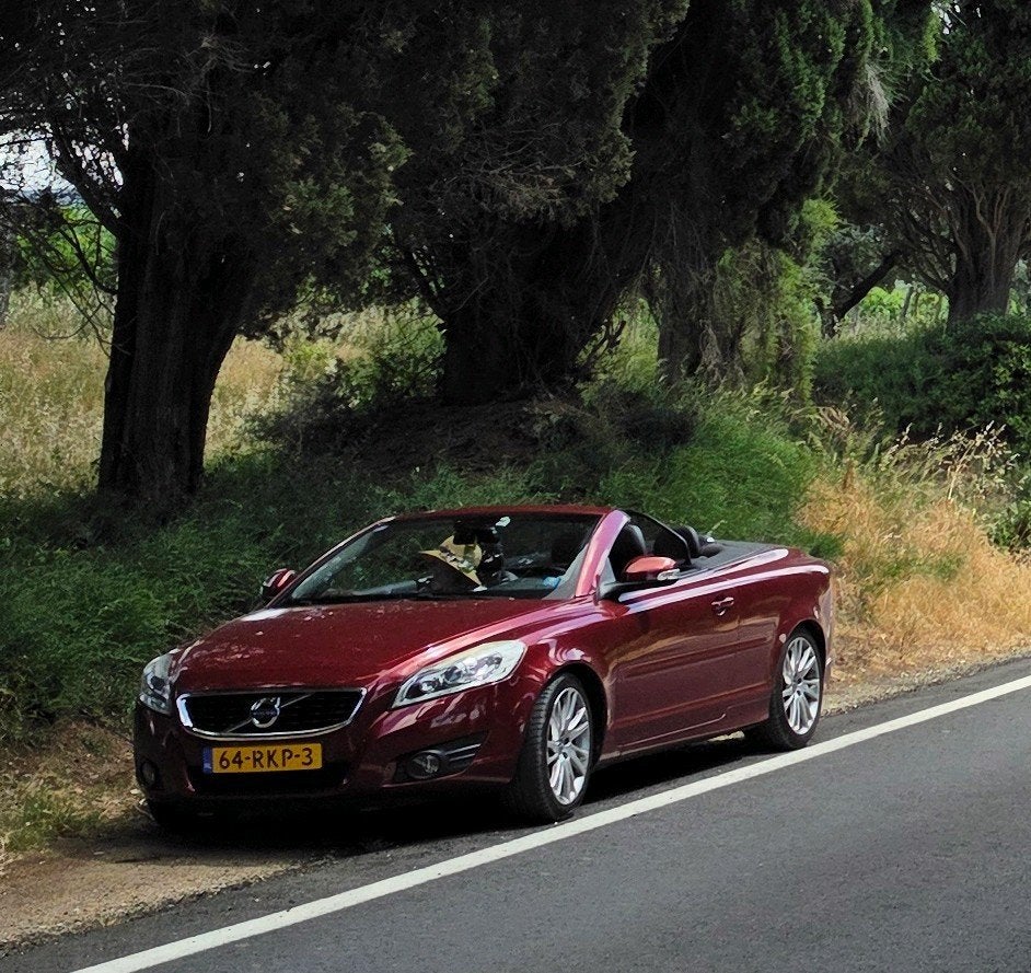 Volvo C70 2.5 T5 Geartronic 2011 Rood, Auto's, Volvo, C70, Zwart, Bi-Xenon koplampen, Cabriolet