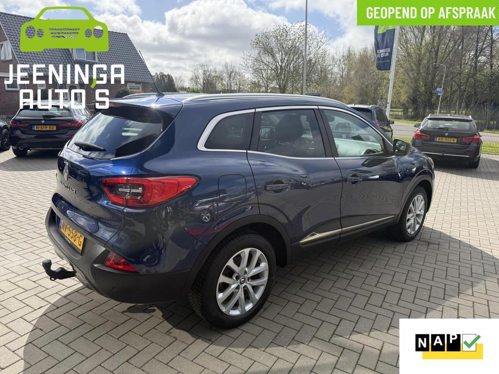 Renault Kadjar TCe 130 Intens|Camera|Dodehoek|ElekTrekhaak|N, Kadjar, Stof, Gebruikt, 4 cilinders