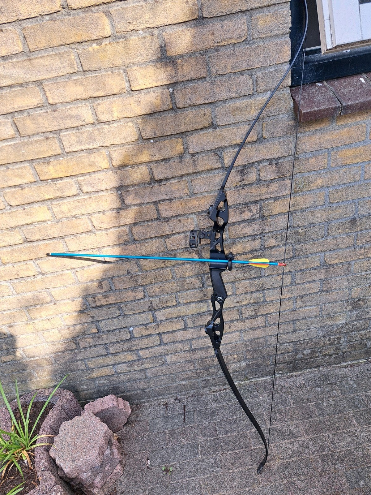 Man Kung Apollo Recurve Handboog 40LBS, Sport en Fitness, Handboogschieten, Ophalen, Zo goed als nieuw, Recurveboog