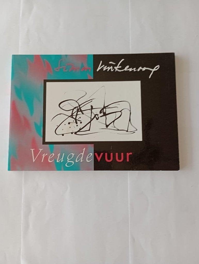 VREUGDEVUUR  Simon Vinkenoog  gesigneerd, Simon Vinkenoog, Ophalen of Verzenden, Zo goed als nieuw, Eén auteur
