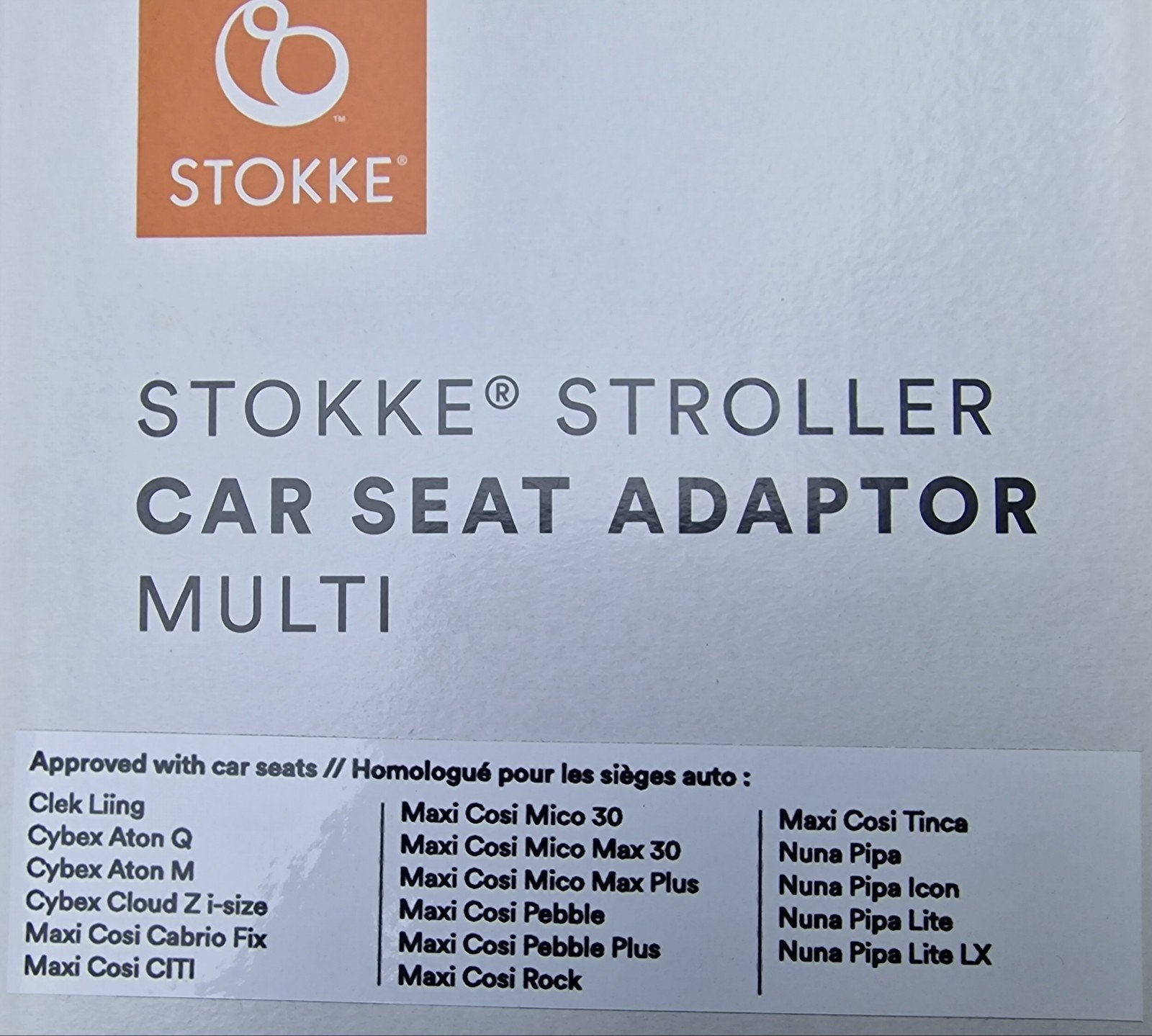 Stokke Stroller Car Seat Adaptor Multi, Ophalen of Verzenden, Zo goed als nieuw, Met autostoeltje, Kinderwagen