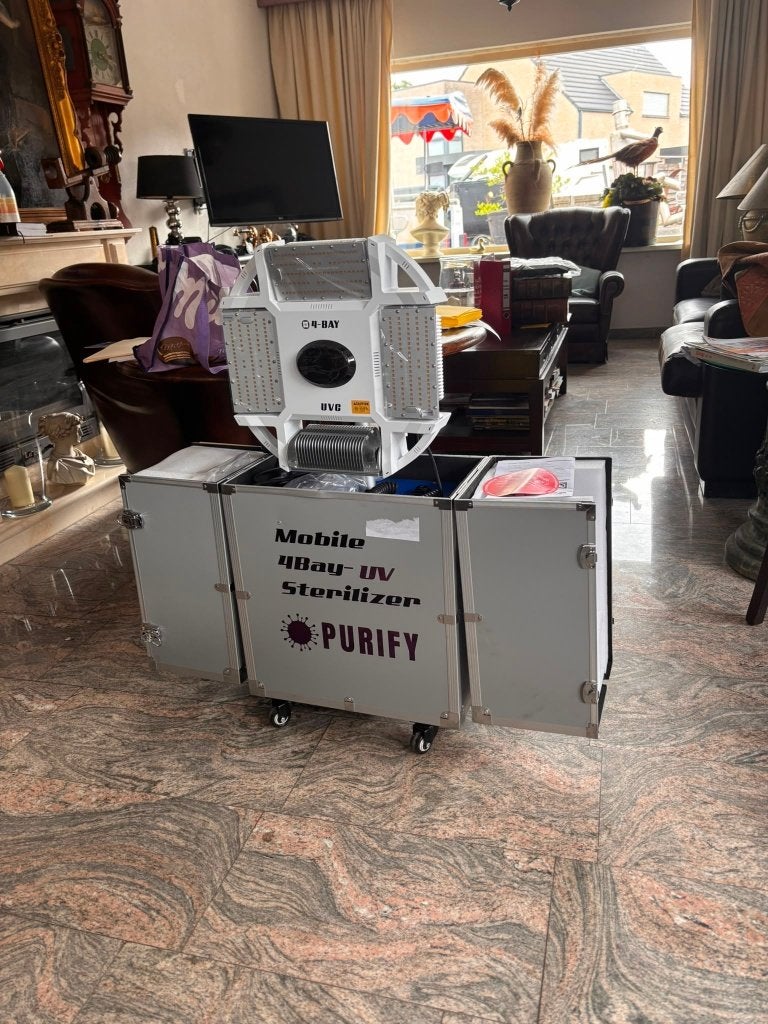 Mobiele UV‑sterilisator – PURIFY 4Bay, Ophalen of Verzenden