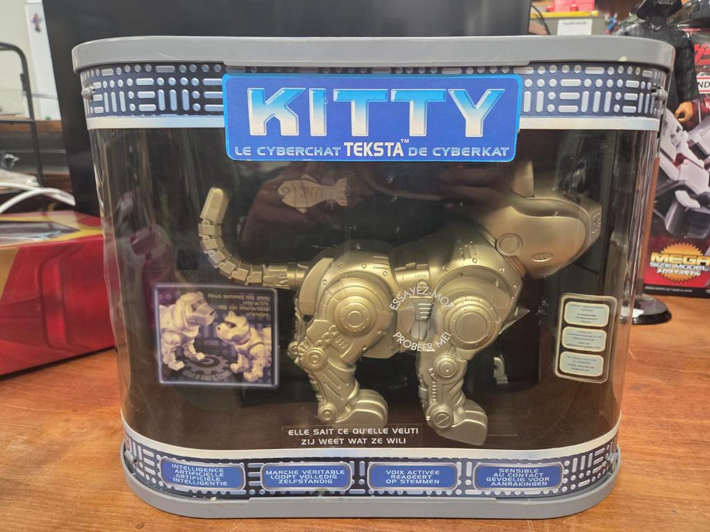 Kitty de Cyberkat beweging Ideal speelgoed, ., Ophalen of Verzenden, Zo goed als nieuw, .