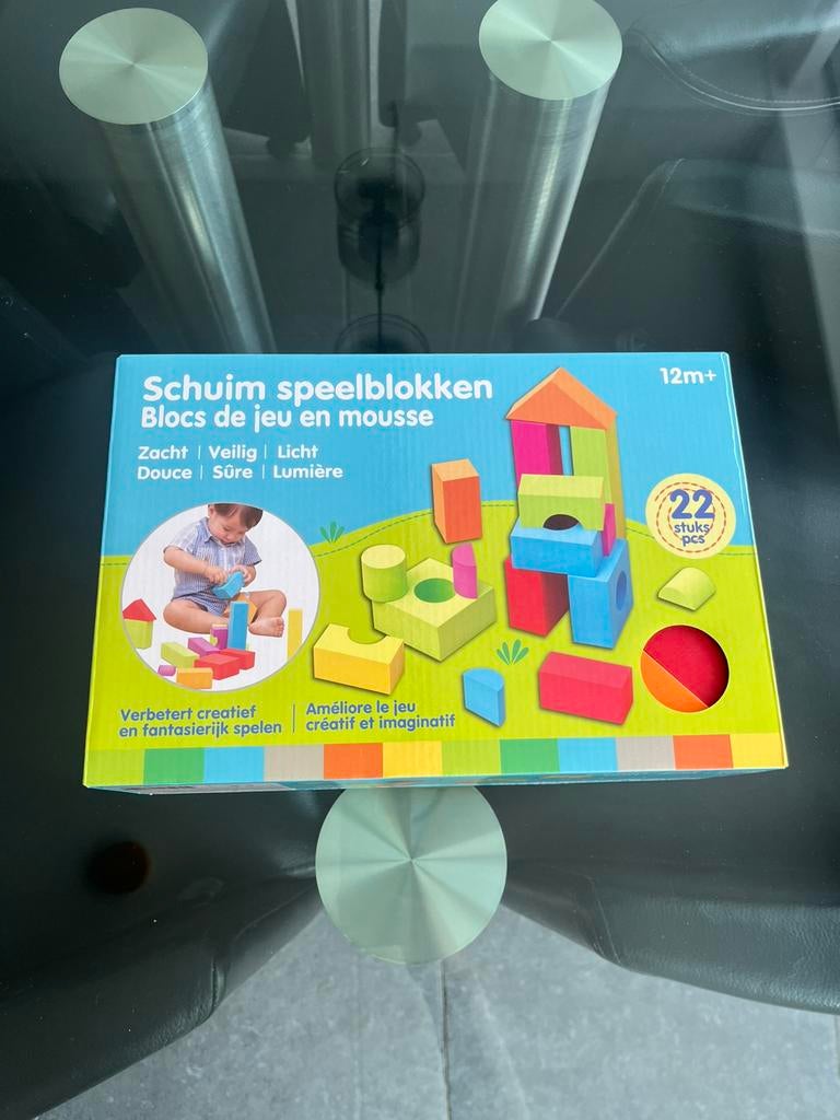 Speelblokken schuim, Ophalen of Verzenden, Zo goed als nieuw