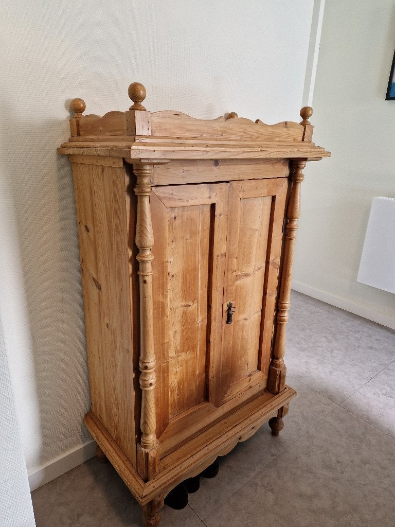 grenen commode voor baby kamer, Ophalen, 105 cm of meer, Zo goed als nieuw, 75 tot 100 cm