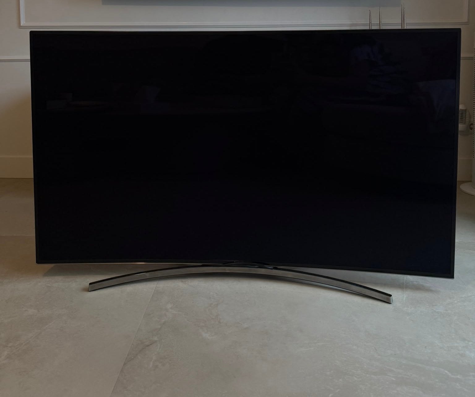 Samsung Curved Smart TV 55 inch, Ophalen, 50 Hz, Samsung, 100 cm of meer