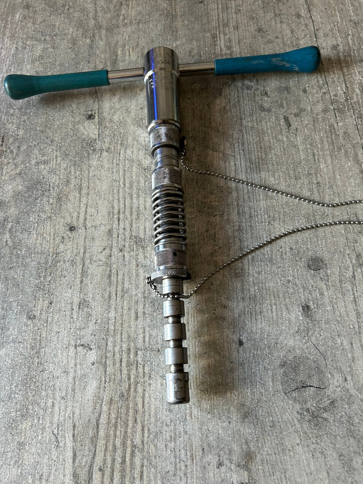 Vintage var tools 34# head Race press tool, Ophalen of Verzenden, Gebruikt, Balhoofdgereedschap
