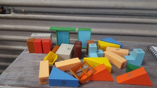 bouwstenen speelgoed, Ophalen of Verzenden, 'T Olde Gre-j, Info@toldegrej.nl, Endepoelstraat 20f Didam