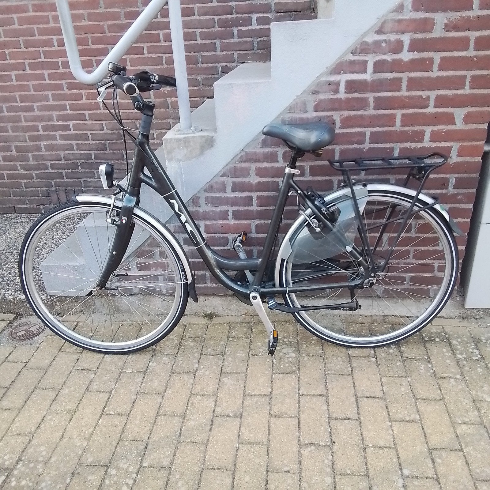 MC sportieve dames fiets 28 inch met 7v en hand remmen, 53 tot 56 cm, Ophalen of Verzenden, Zo goed als nieuw, Overige merken
