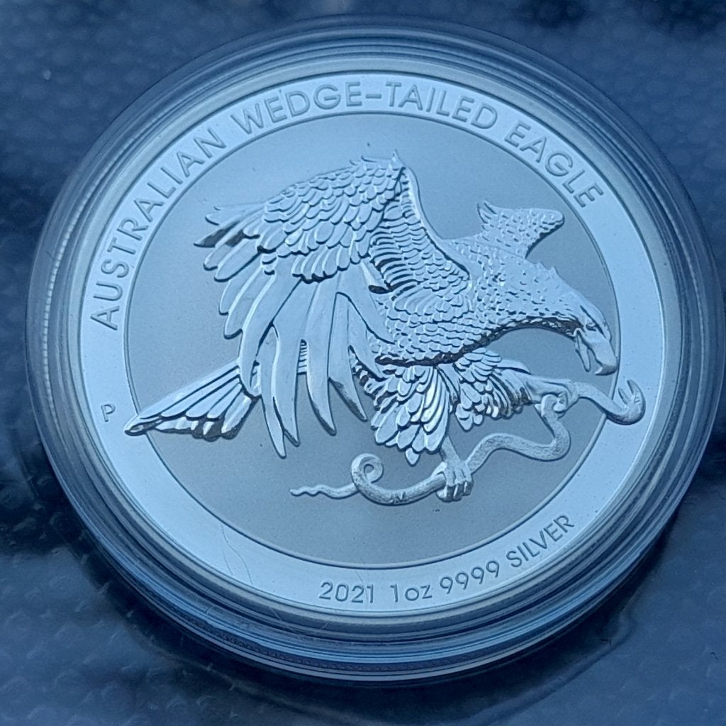 2021 Wedge Tailed Eagle 1 oz silver, Postzegels en Munten, Munten | Oceanië, Ophalen of Verzenden, Zilver