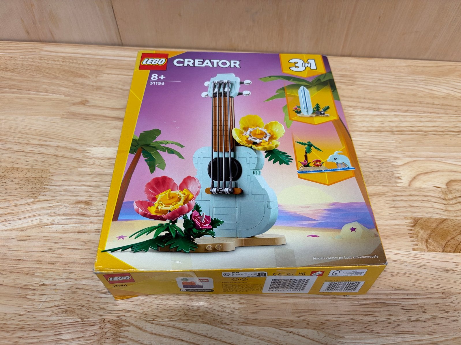 LEGO Creator 3in1 Tropische Ukulele 31156 - Nieuw in doos