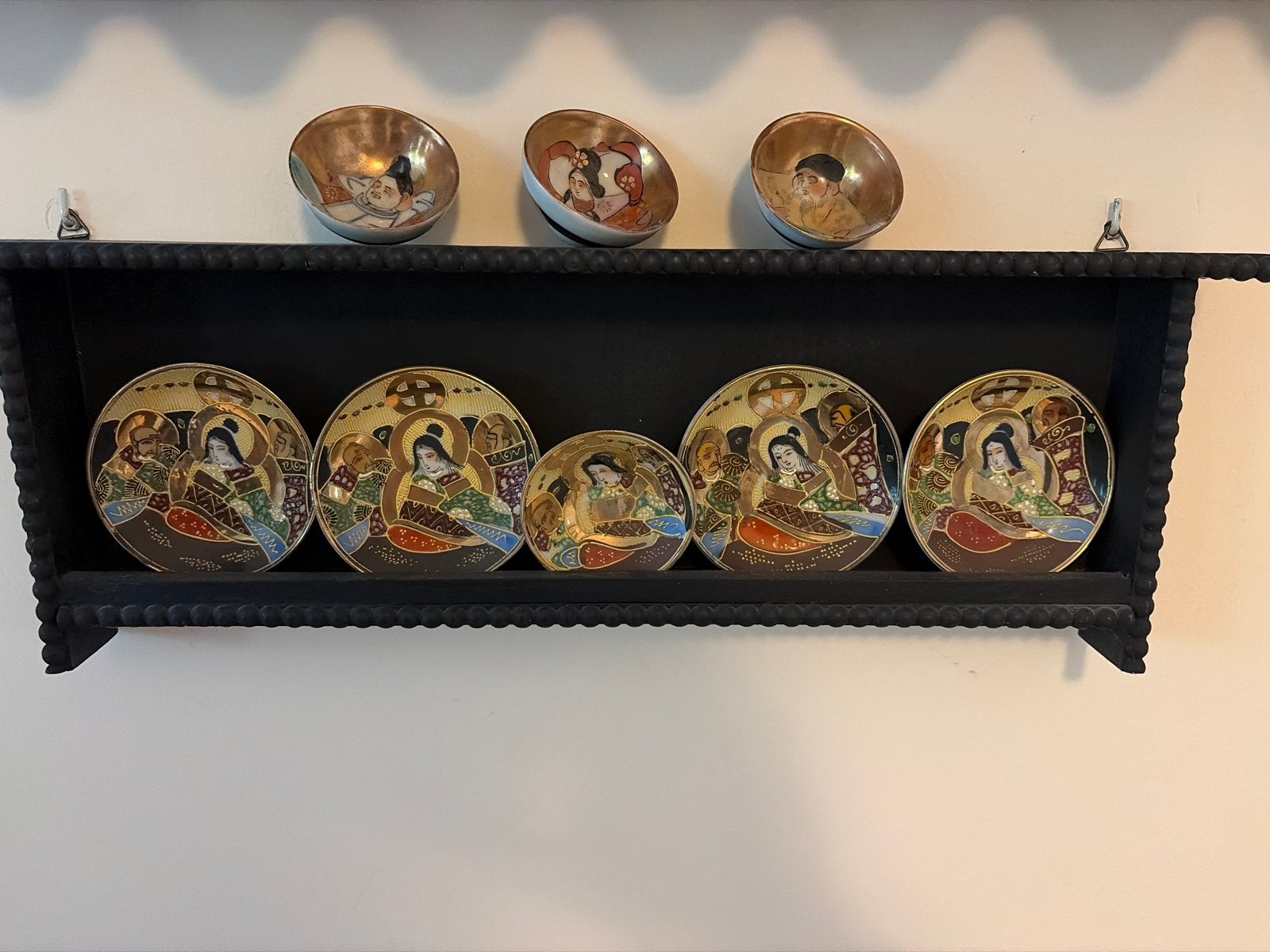 Antieke Japanse Satsuma schotels en kommen, Antiek en Kunst, Antiek | Porselein, Ophalen