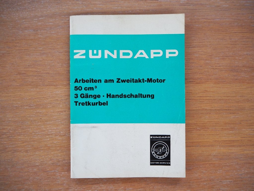 Zundapp werkplaatshandboek, Verzenden, Zo goed als nieuw