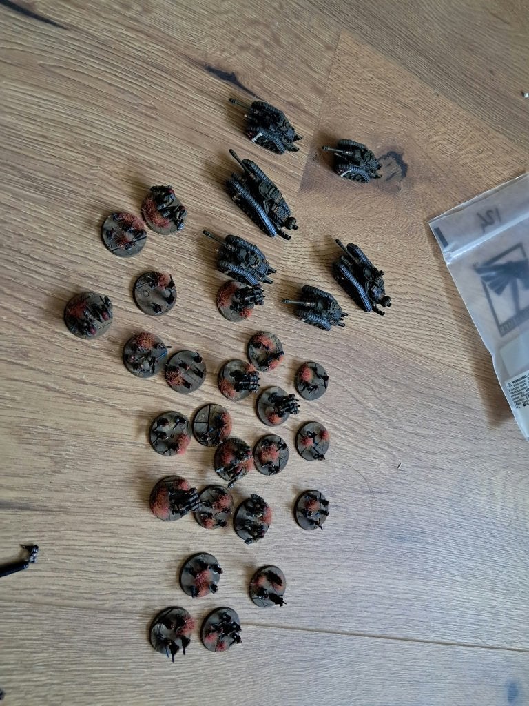 Legions Imperialis starterset+ legiones astartes battlegroup, Hobby en Vrije tijd, Gebruikt, Warhammer, Ophalen of Verzenden, Geverfd