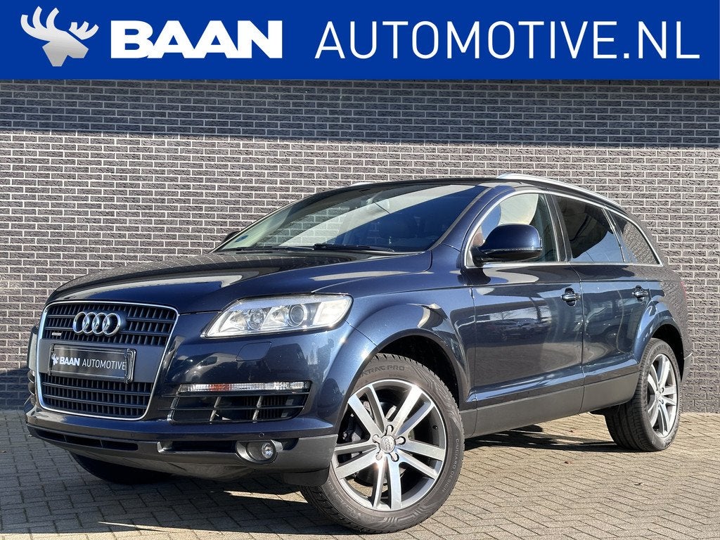Audi Q7 3.0 TDI quattro 5+2 (bj 2007, automaat), Auto's, Audi, Automaat, 232 pk, Gebruikt, Blauw