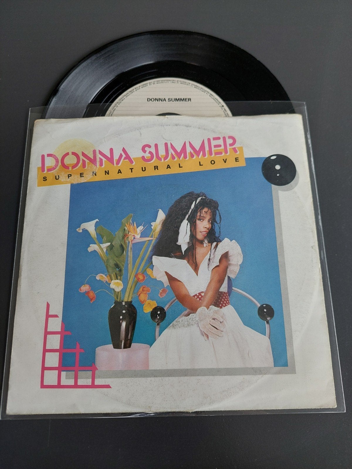 Donna summer super natural love, Ophalen of Verzenden, Gebruikt, 7 inch
