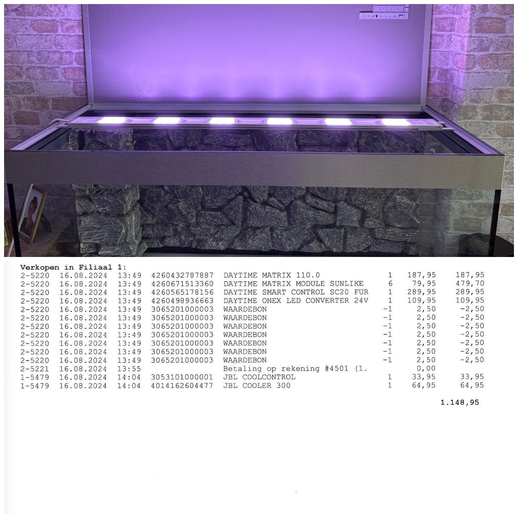 Aquarium Oase Highline 300 met Oase Onderkast, Ophalen, Inclusief deksel, Oase, Zo goed als nieuw