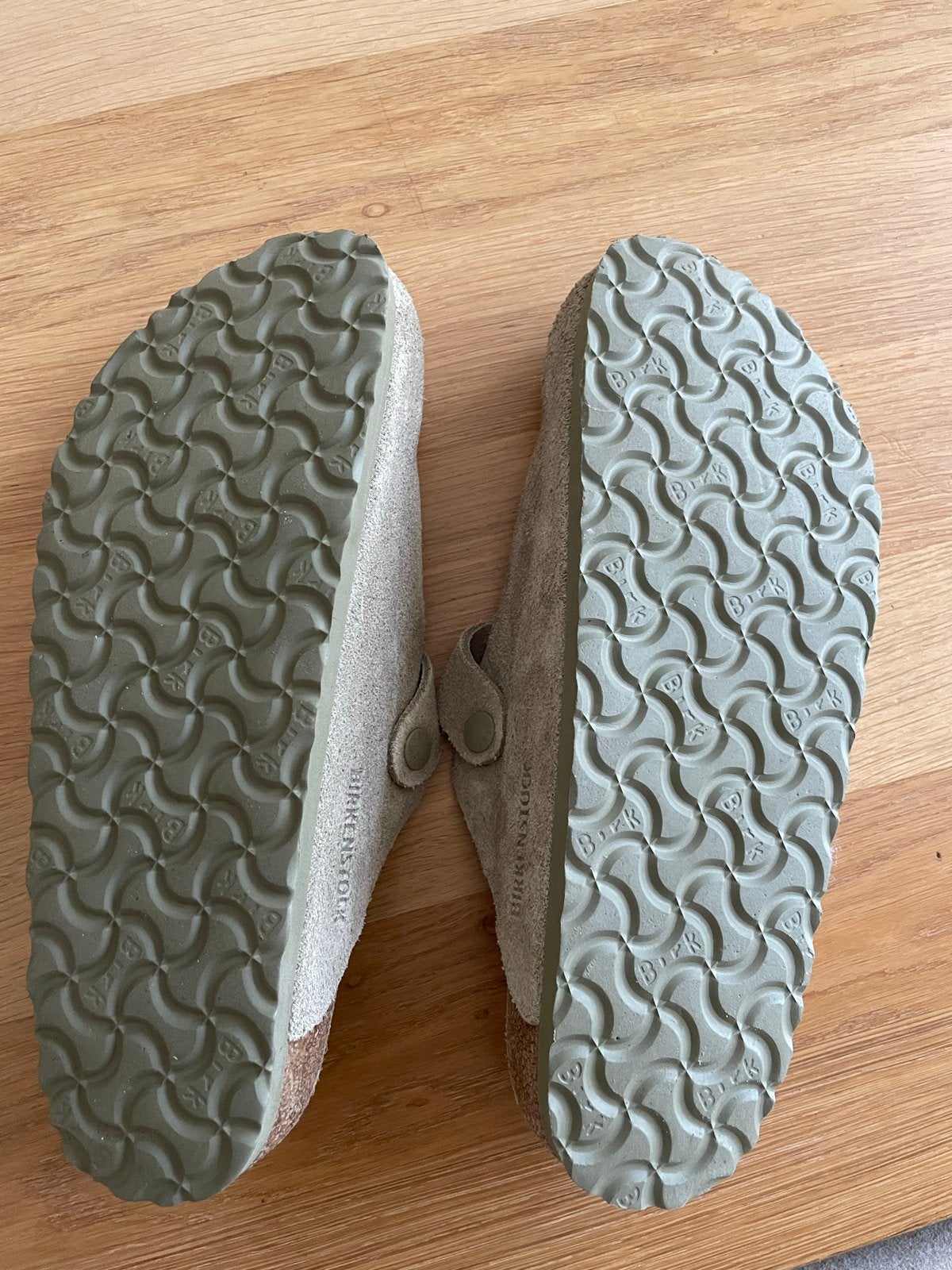 Birkenstock Boston Clogs - Maat 40, Verzenden, Zo goed als nieuw, Beige, Instappers