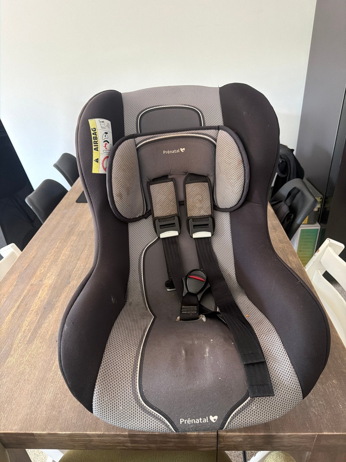 Prénatal autostoel 0-18 kg, gebruikt, 0 t/m 18 kg, Ophalen, Overige merken, Gebruikt