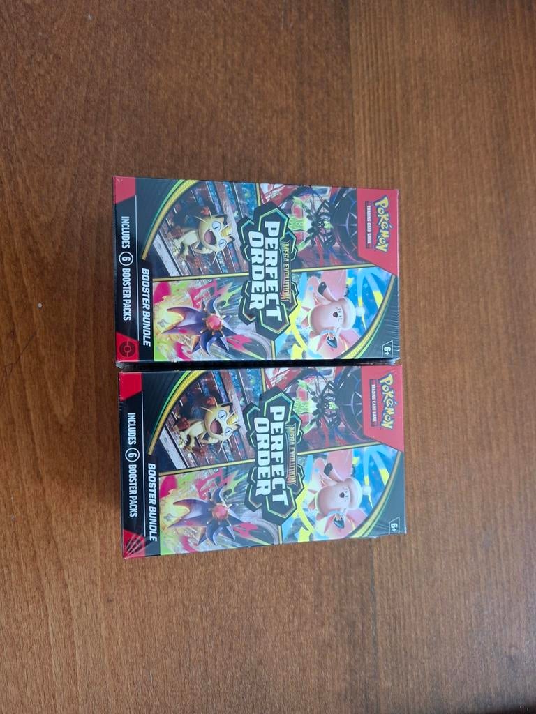 2x Pokémon Perfect Order Booster Bundle, Ophalen of Verzenden, Nieuw, Booster