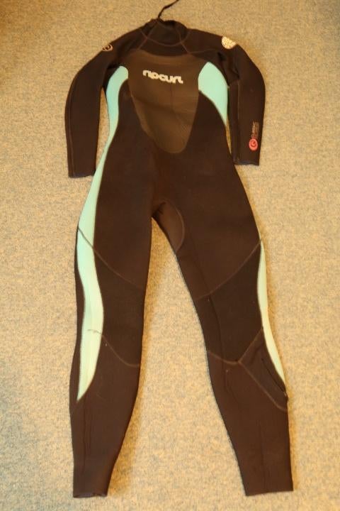 Wetsuit Rip Curl dames maat 8 5/3 zwart blauw, Wetsuit, Rip Curl, Ophalen of Verzenden, Zo goed als nieuw
