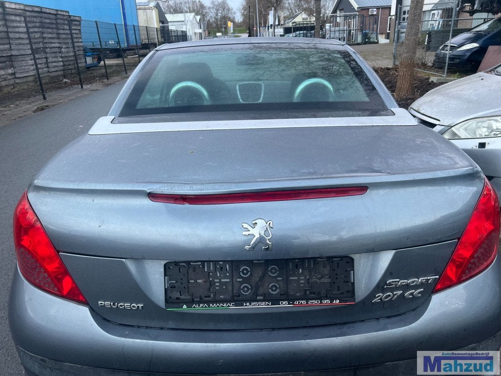 PEUGEOT 207CC Grijs KTHC achterklep schade 2007-2012, Taurusavenue 1
2132 LS  Hoofddorp, NL, Gebruikt, Contact.group@renault.com