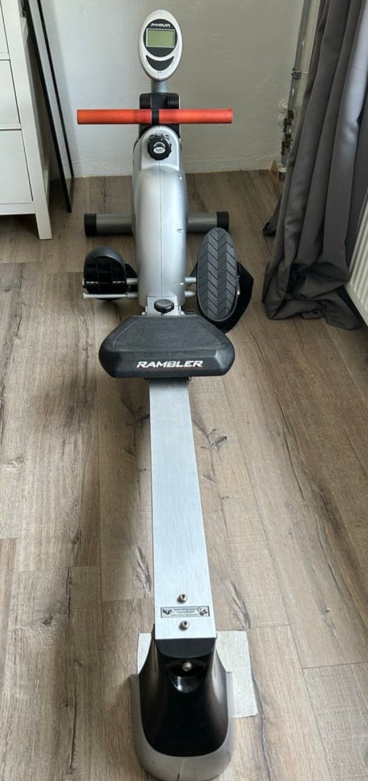 Rambler Fitness Roeitrainer 3316, Sport en Fitness, Ophalen, Gebruikt, Armen, Metaal