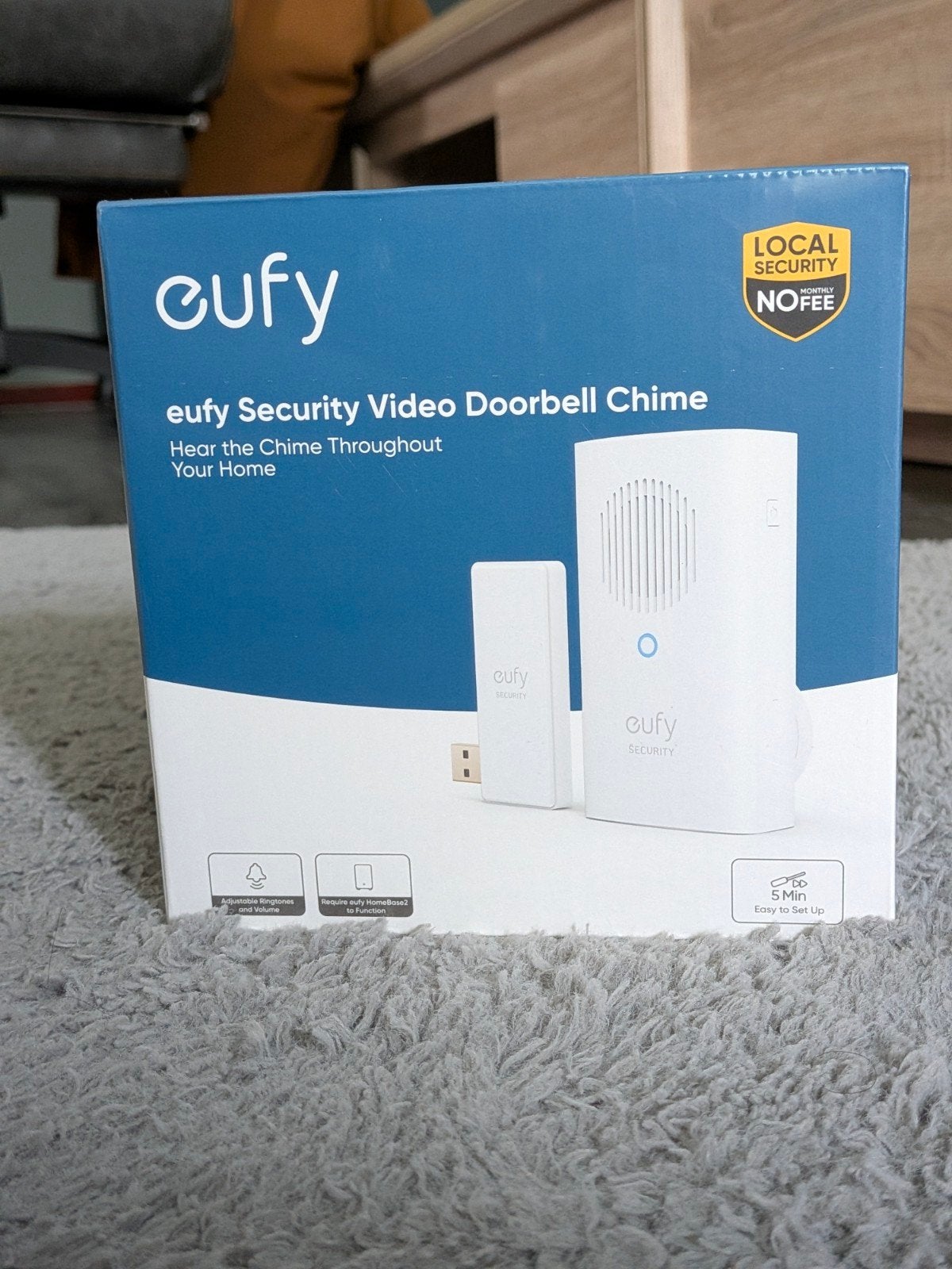eufy security video doorbell chime