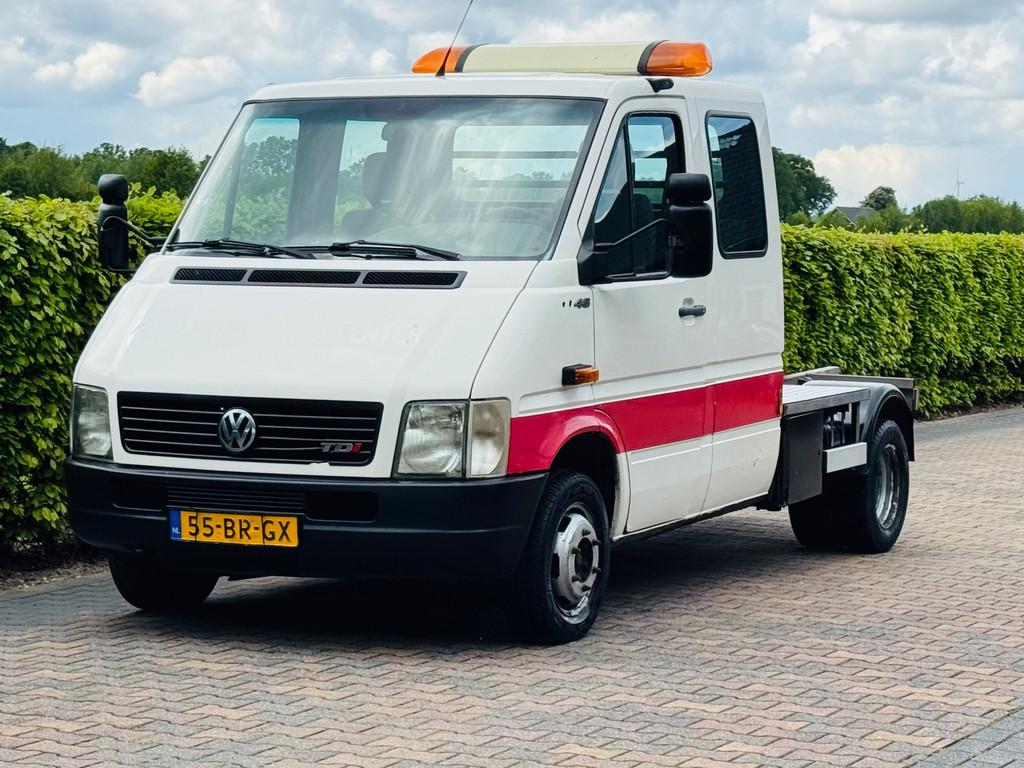 Volkswagen LT 2.8 TDI lang DUBBEL CABINE, Auto's, Bestelauto's, Bedrijf, Te koop, ABS, Centrale vergrendeling, Elektrische ramen