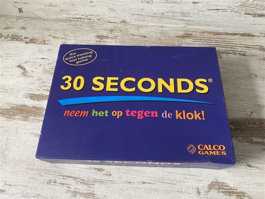 30 seconds uitgave van calco games [s348], Verzenden, Zo goed als nieuw