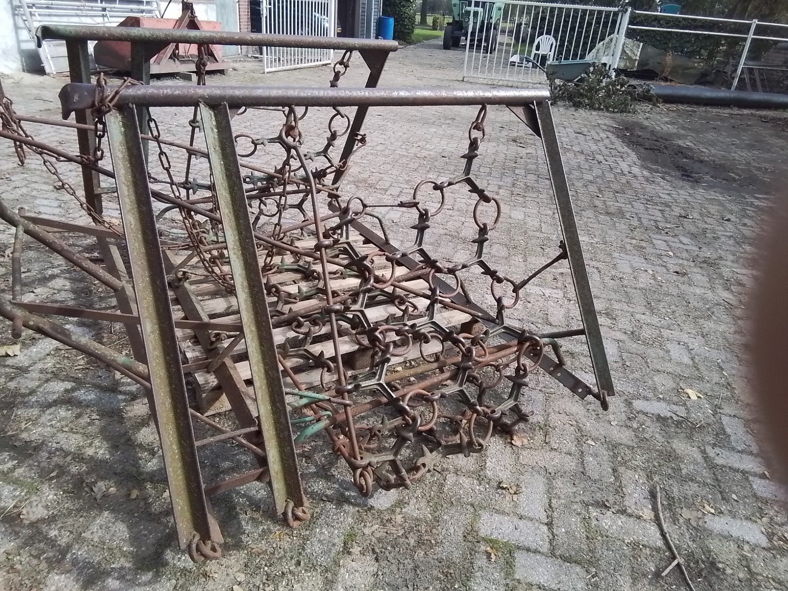 te koop weidesleep, Ophalen