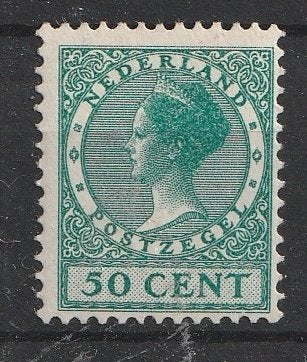 161 1924 Kon. Wilhelmina type Veth zonder w.m. MLH, Postzegels en Munten, Ophalen of Verzenden, T/m 1940, Postfris