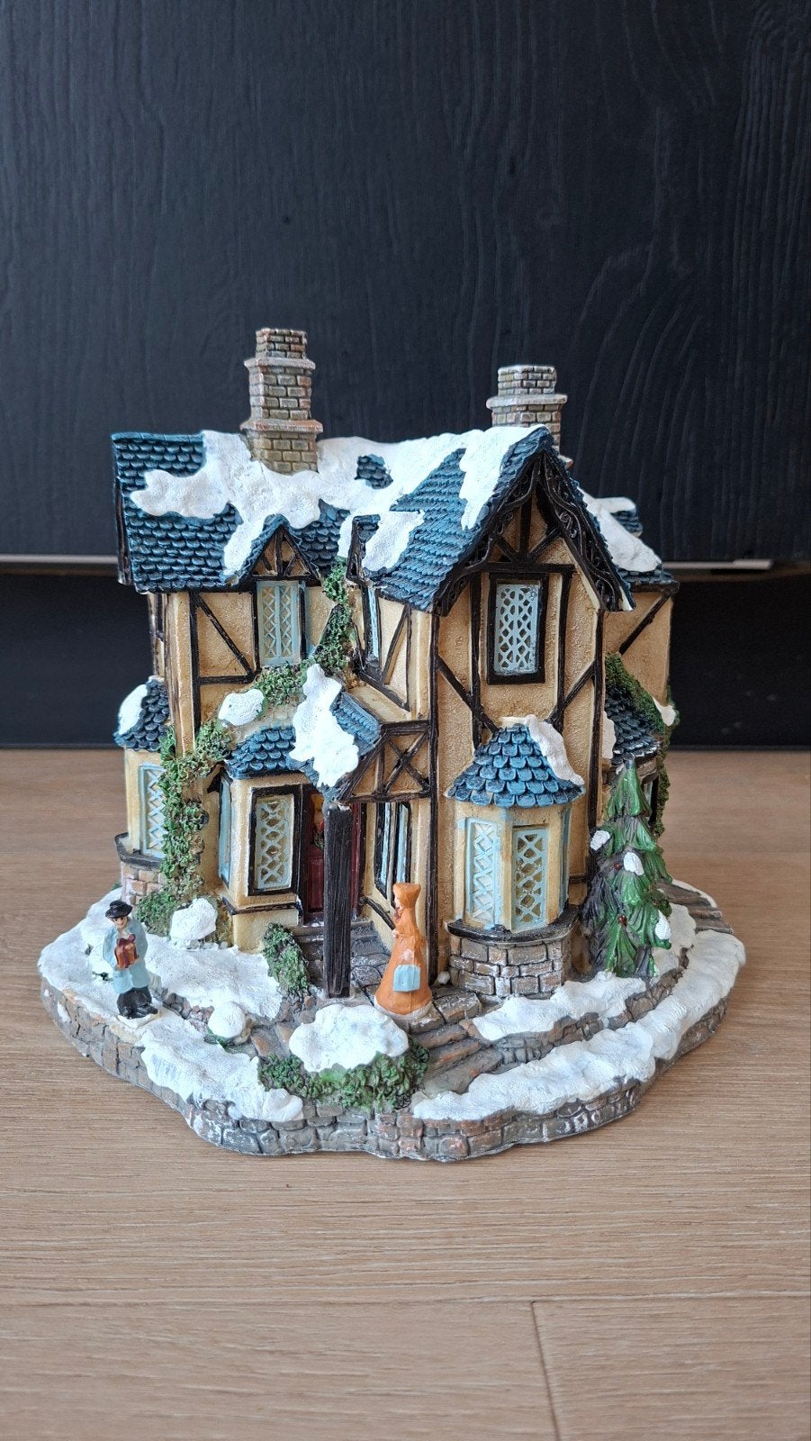kersthuis kerstdorp intratuin, Ophalen of Verzenden, Gebruikt